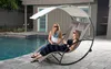 Vivere Double Chaise Rocker Aluminium - Dvojité houpací Náhled obrázku produktu 2