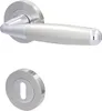 Alpertec BB-Rosettengarnitur Solid 8 Edelstahl silber rund Produktbild-Vorschau 1