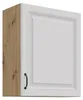 Hängeschrank 60 cm Stilo Weiss + Eiche Artisan Küchenzeile Produktbild-Vorschau 1