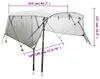 vidaXL 4-Bow Bimini-Top con pannelli laterali in rete Anteprima dell’immagine prodotto 8
