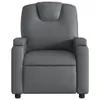 vidaXL Fotel Relax szary imitacja skóry Podgląd zdjęcia produktu 4