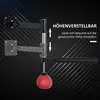 HOMCOM Boxgestell Bar Boxing Wandhalterung klappbar mit Produktbild-Vorschau 6