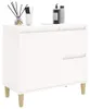 vidaXL Szafka łazienkowa biała 65x33x60 cm materiał Podgląd zdjęcia produktu 4