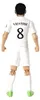 Socker Real Madrid Valverde, 20 cm figuur, wit. Geschikt Productafbeelding-voorbeeld 3