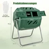 COSTWAY 160l bubnový kompostér, zahradní kompostér s Náhled obrázku produktu 3