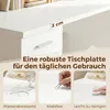 HOMCOM Computertisch Schreibtisch mit 4 Schubladen, Produktbild-Vorschau 6