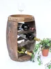 DanDiBo Weinregal Weinfass 1555 Holz Stehend Braun 50 cm Produktbild-Vorschau 5