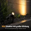 SSC-LUXon TARONA Mini Gartenstrahler Wegeleuchte Produktbild-Vorschau 3