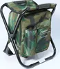 highfeld Camping Stuhl Hocker mit Rucksack camouflage Produktbild-Vorschau 1