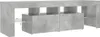 A concrete-effect TV stand with multiple compartments and shelves. Produktbild-Vorschau
