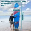 Stand Up Paddle Set 320x80x15 cm Belastbar bis 160kg Produktbild-Vorschau 2