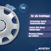 4 STK 15 Zoll Speed silber PETEX Radkappen Radzierblenden Produktbild-Vorschau 3