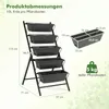 COSTWAY 5-poziomowa podwyższona grządka, pionowa grządka z Podgląd zdjęcia produktu 3