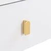 Sweiko Couchtisch mit zwei Schubladen, goldenen Griffen und Produktbild-Vorschau 10