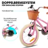 HILAND Ins Star 14 Zoll Kinderfahrrad für Mädchen Jungen 3 Produktbild-Vorschau 5