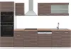 Küchenzeile Vicco R-Line Edelgrau 300 cm mit Hochschrank, Produktbild-Vorschau 1