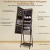 COSTWAY Armoire à bijoux indépendante, armoire à bijoux à Voir les images du produit 6