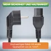 InLine Netzkabel, Schutzkon. gew. auf Warmgerätest. C15 Produktbild-Vorschau 3