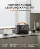 Tragbare Powerstation, 1102.5Wh LiMnFePO4 Akku, 2000W(300W Produktbild-Vorschau 4