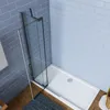 85X195cm Duschkabine Eckeinstieg Duschabtrennung 8mm Produktbild-Vorschau 2