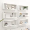 vidaXL Würfelregale 6 Stk. Weiß 60x15x23 cm Holzwerkstoff Produktbild-Vorschau 9