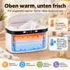 Babyfeuchttücherwärmer mit LED Licht & USB Betrieb Produktbild-Vorschau 6