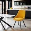 Stuhl drehbar für Esszimmer modernes Design aus Stoff Navya Produktbild-Vorschau 7