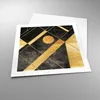 Poster - Poster ohne Rahmen - Golden Schwarz Figuren - Produktbild-Vorschau 3