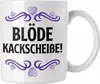 Trendation - Blöde Ka**Sch** Ich Hasse Jeden Tasse Becher Produktbild-Vorschau 1