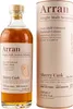 A bottle of Arran Single Malt Scotch Whisky and its cylindrical packaging are shown against a white background. Produktbild-Vorschau