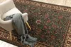 Dywan wełniany KASHQAI 4362 410 ornament  / beż zielony Podgląd zdjęcia produktu 5