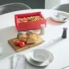 Alessi BG03 R Mattina Brotkasten, Stahl, Bambusholz, rot, Produktbild-Vorschau 10