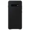 A black Samsung phone case shown from the back. Voir les images du produit