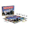 The image shows the "The Office" themed Monopoly board game, including the game box and the game board with pieces. Produktbild-Vorschau