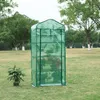 Skleník "Chaam" so 4 policami 158x69x49cm Zelený Náhľad obrázku produktu 3