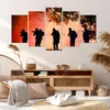Bild auf Leinwand - Leinwandbild - Soldat Gewehr - 160x85cm Produktbild-Vorschau 7