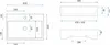 Rea Aufsatzwaschbecken Valeria N Rectangle White Produktbild-Vorschau 5