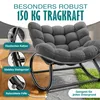 KESSER® Sedia a dondolo per interni ed esterni con Anteprima dell’immagine prodotto 5