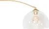 Moderne Bogenlampe aus Messing mit Klarem Glas Arc Produktbild-Vorschau 2
