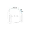 Brodit Passive holder with tilt swivel Voir les images du produit 5