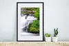 MuchoWow® Gerahmtes Poster Wasser - Natur - Wasserfall Produktbild-Vorschau 4