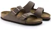 Birkenstock Arizona Herren-Pantoletten in Braun – schmale Produktbild-Vorschau 4