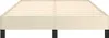 vidaXL Bettgestell ohne Matratze Creme 120x190 cm Produktbild-Vorschau 4