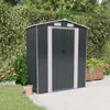 vidaXL Prístrešok na náradie Antracit 192x108x223 cm Náhľad obrázku produktu 2