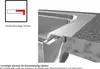 Diagram and close-up view of a sink installation. Produktbild-Vorschau
