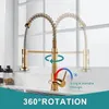 [Edelstahlspüle 50,5x55 +Armatur Spiral Gold] Hochwertig Produktbild-Vorschau 6