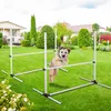 JOIEYOU 4-er Agility Hürdenset PVC Slalom Haustier Produktbild-Vorschau 3
