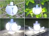Collage of a solar-powered LED lantern in different outdoor settings and configurations. Anteprima dell’immagine prodotto