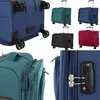 Großer Leichter Trolley Stoffkoffer Reisegepäck Rot 78 cm Produktbild-Vorschau 4