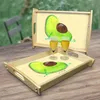 Mr. & Mrs. Panda Tablett Avocado Schwangerschaft - Gelb Produktbild-Vorschau 2